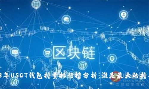 2023年USDT钱包持量排行榜分析：谁是最大的持有者？